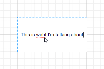 Misspelled word highlighted in red in Electra Misspelled word highlighted in red in Electra