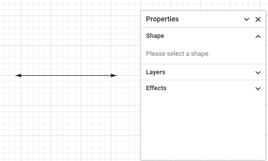 Resizing line end (arrow)