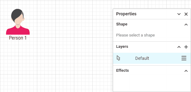 Automatically incrementing shapes